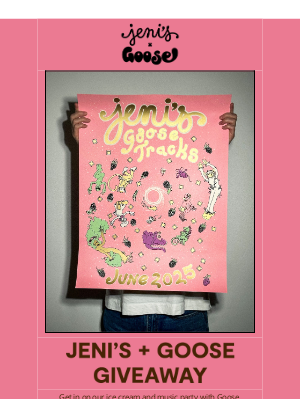 Jeni's Splendid Ice Creams - GIVEAWAY! Goose concert meet + greet (plus free ice cream)