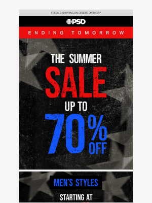 PSD Underwear - Up to 70% Off Ends TOMORROW!