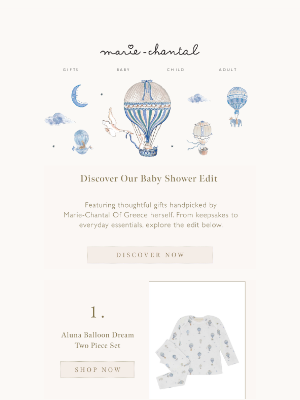 Marie-Chantal - Your Essential Guide to Baby Shower Gifts