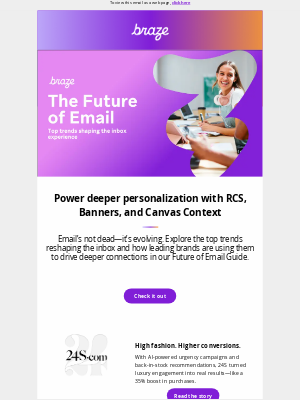 Braze - From email to AI: What’s powering better marketing