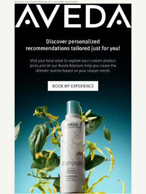 Aveda - 🛍️ Just for you, MailCharts