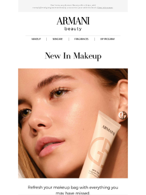 Giorgio Armani Beauty - What's New In Makeup