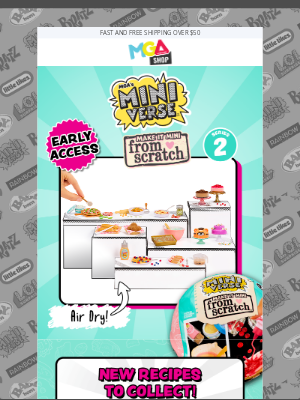 Little Tikes - New! From Scratch Series 2 Drop