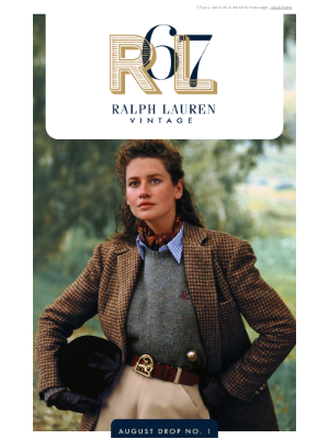 Ralph Lauren - RL Vintage: August Drops
