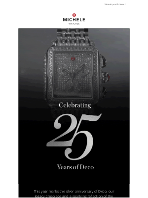 MICHELE - Celebrate 25 Years of Deco with the Limited Edition Deco Jubilee