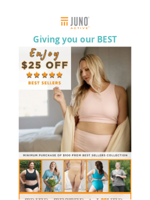 JunoActive - Save $25 On Top Picks – Shop Now