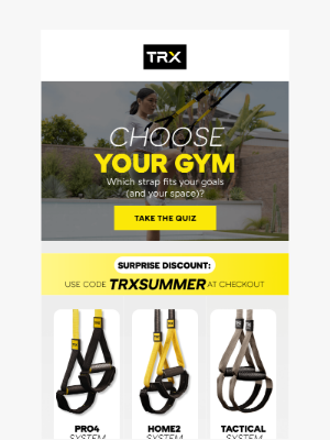 TRX Training - Find YOUR Perfect Fit