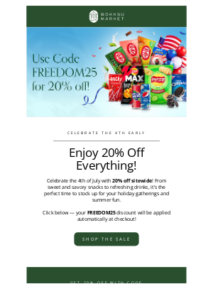 Bokksu - 🎆 Celebrate with 20% Off Everything!