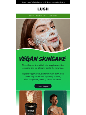 Lush North America - 🌿 Vegan Skincare