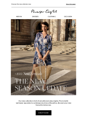 Phase Eight - New arrivals this week
