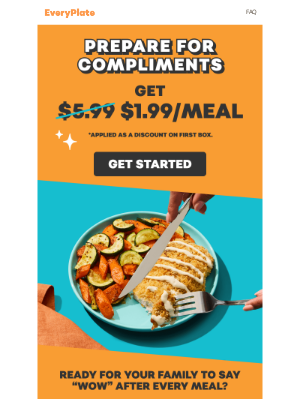 EveryPlate - Prices you can count on, meals you’ll love 🍴