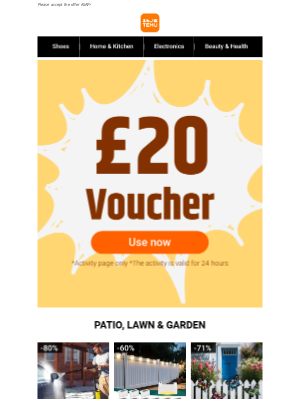 Temu - You've Received: £20