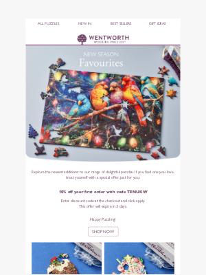 Wentworth Puzzles (United Kingdom) - 10% off your first order