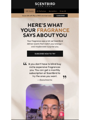 Scentbird - What Your Fragrance Says About You (According to the Internet).