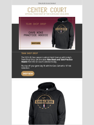 Cleveland Cavaliers - Nike Practice Hoodie