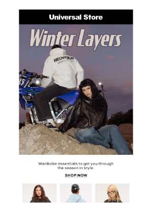Universal Store (Australia) - Must-Have Winter Layers
