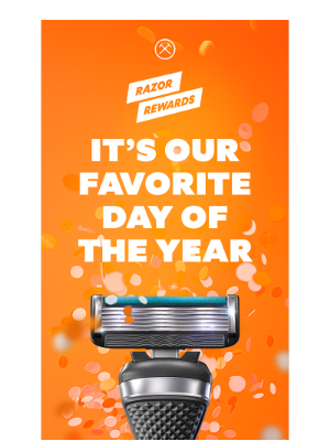 Dollar Shave Club - Happy anniversary 🎉🥳