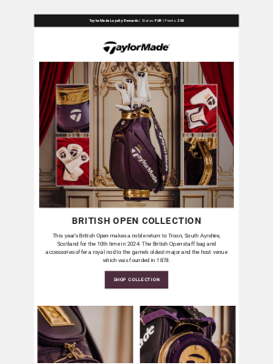 TaylorMade Golf - British Open Collection