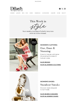 Dillard's - This Week in Style