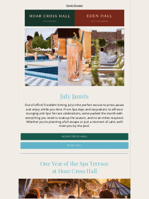 Barons Eden - ☀️ Out of Office into the Spa | What’s On This July