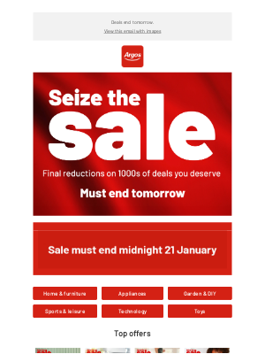 Habitat (United Kingdom) - Last chance to save. Sale must end!