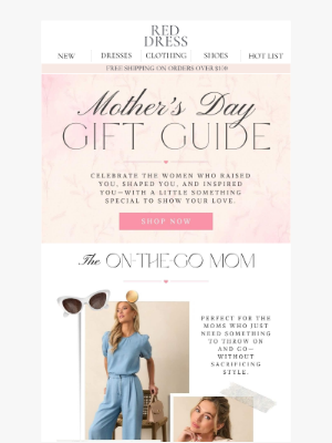 Red Dress Boutique - Your Mother's Day Gift Guide💗