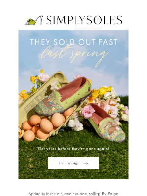 Back in Stock: Spring Bunny