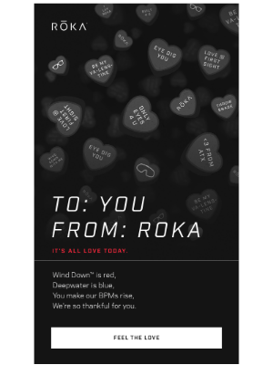 ROKA - Happy Va-lens-tine's Day