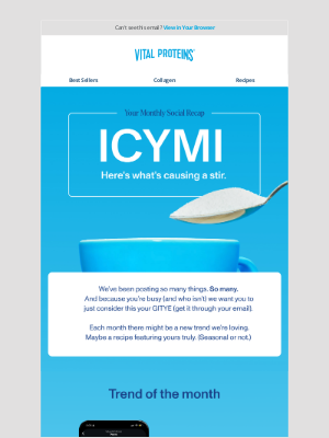 Vital Proteins - Check out our May social recaps.