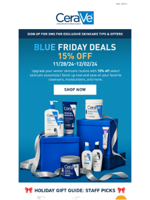 CeraVe - 💙Blue Friday Deals - 15% OFF!