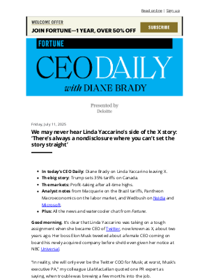 Fortune - Divorcing Elon Musk