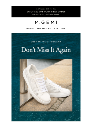 M. Gemi - BACK. IN. STOCK.