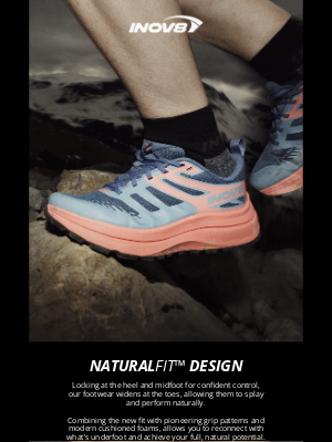 inov-8 (United Kingdom) - Discover NATURALFIT™ design