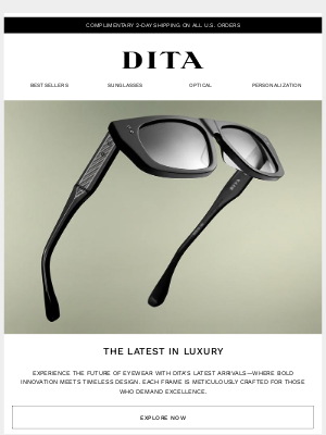 DITA Eyewear - Just Landed: New Arrivals from DITA