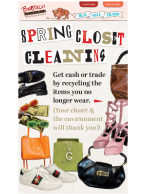 Buffalo Exchange - sell more, earn more 🤑
