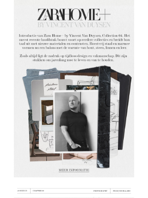 Zara Home (Netherlands) - Zara Home+ Collection 04 by Vincent Van Duysen