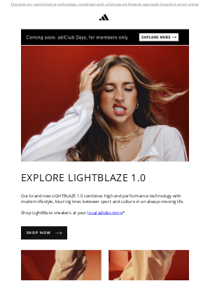 Adidas USA - LIGHTBLAZE – Designed to move at the speed of life.
