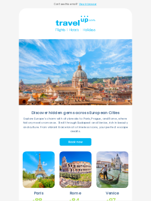 TravelUp (United Kingdom) - Discover hidden gems across European Cities