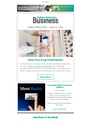 Today's Veterinary Business - Your Weekly News Is Here