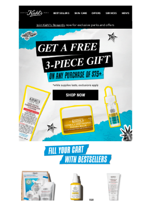 Kiehl's USA - Don't Forget Your FREE Gift!