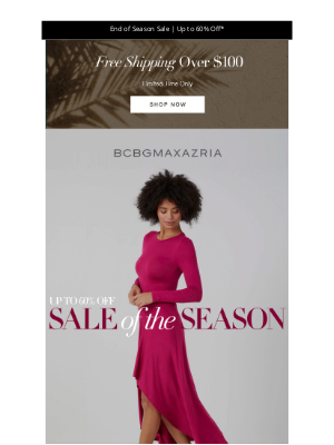 BCBG - Up to 60% Off Dresses & More