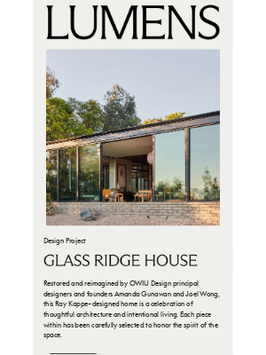 YLiving - Design Project: Glass Ridge House