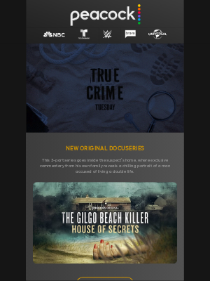 Peacock(Tuvalu) - True Crime Tuesday: The Gilgo Beach Killer: House of Secrets