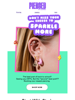 Claire's - Hurry - Piercing Deals End 8/3!