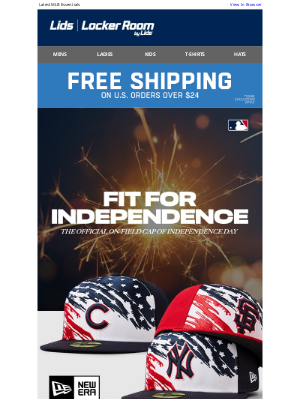 LIDS - JUST DROPPED | MLB Independence Day Collection
