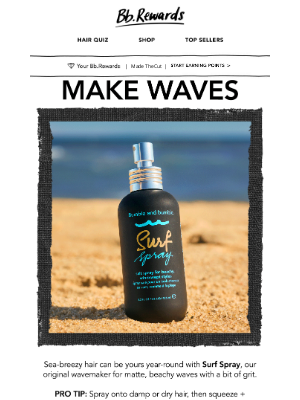 Bumble & Bumble - The only waves we’re catching this season 🌊