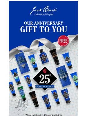 Jack Black - Don't forget your FREE gift set!