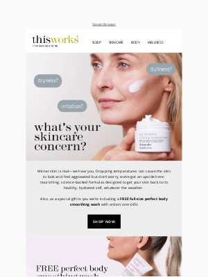 This Works (United Kingdom) - Winter skin concerns, solved ✅