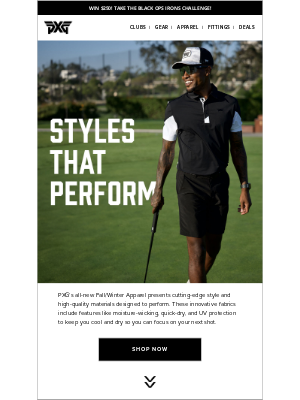 PXG - Fall Styles That Keep You On Your Game