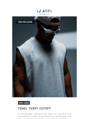 Aesthetic Revolution - The Towel Terry Oversized Cutoff